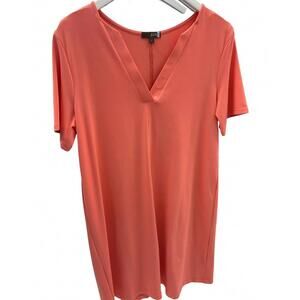 NEW JUDY P women's paige dress in pink/orange